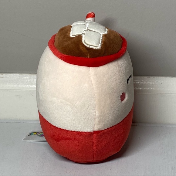 Squishmallows Marshina Hot Chocolate Cup Mug 5” Mini Plush Soft Toy Kellytoy NWT - Picture 7 of 12
